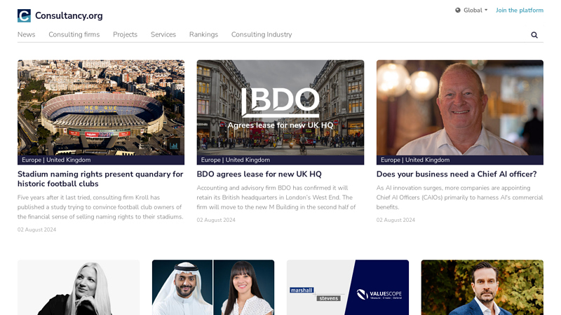 Consultancy.org | Global consulting industry platform