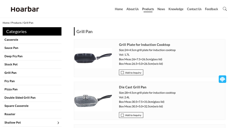 Image of China Grill Pan Suppliers, Manufacturers, Factory