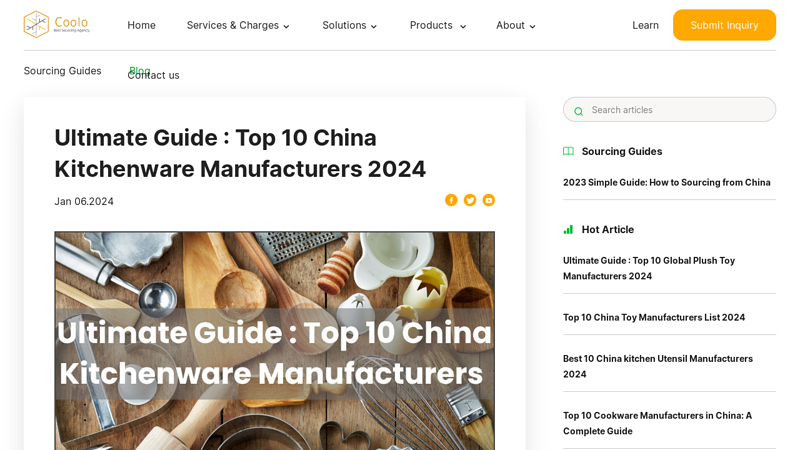 Image of Top 10 Cookware Manufacturers in China: A Complete Guide