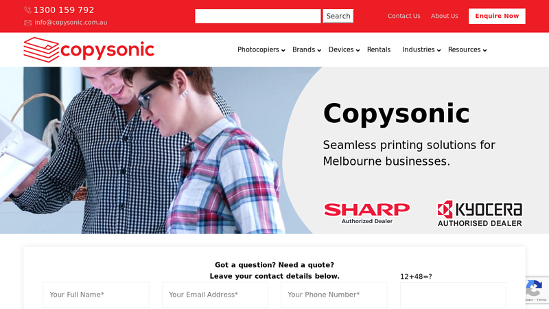 Office Printer | Multi-Function Printers Melbourne | Copysonic