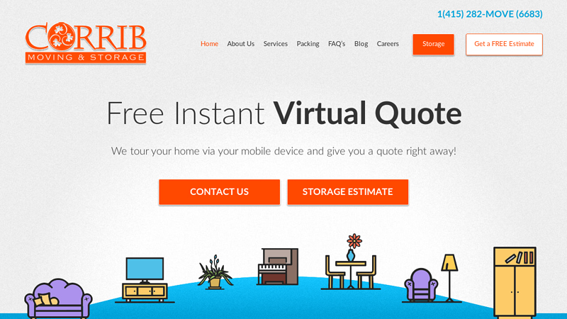 Moving Services San Francisco | Corrib Moving and Storage