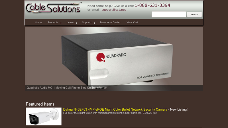 Cable Solutions - A/V Distribution, Interconnects and More