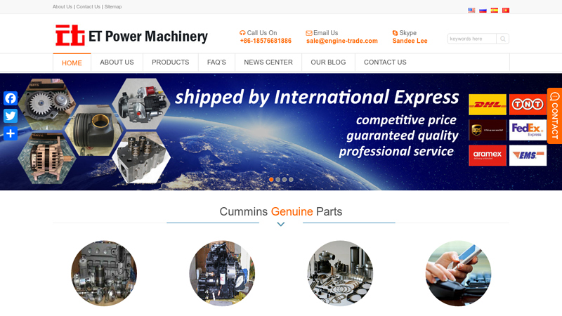 Image of Cummins Genuine Parts supplier from China锛圖CEC CCEC XCEC Foton Cummins锛? style=