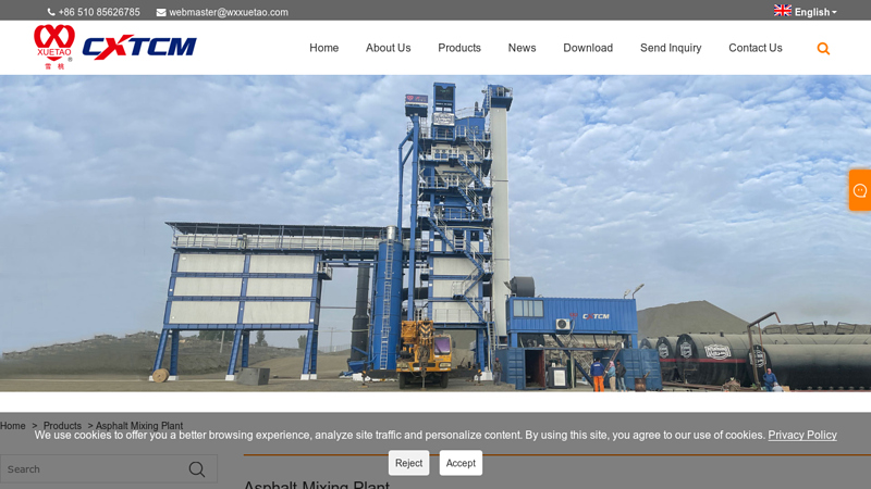 Image of China Asphalt Mixing Plant Suppliers, Manufacturers and Factory
