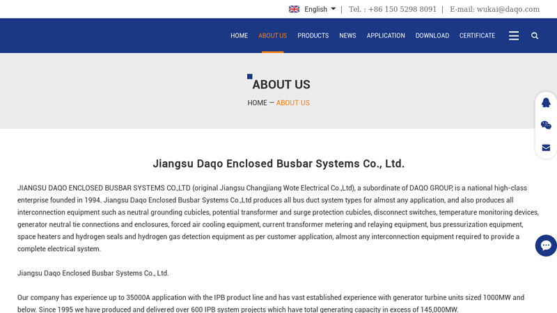 Image of Bus Ducts, Cubicles Exporter
