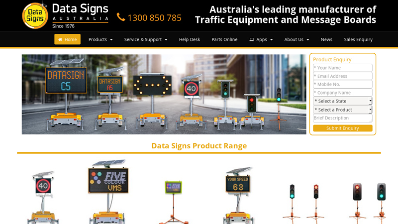 Variable Message Signs | Data Signs Australia