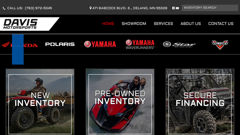 Davis Motorsports of Delano MN | ATVs, UTVs, Motorcycles & More!
