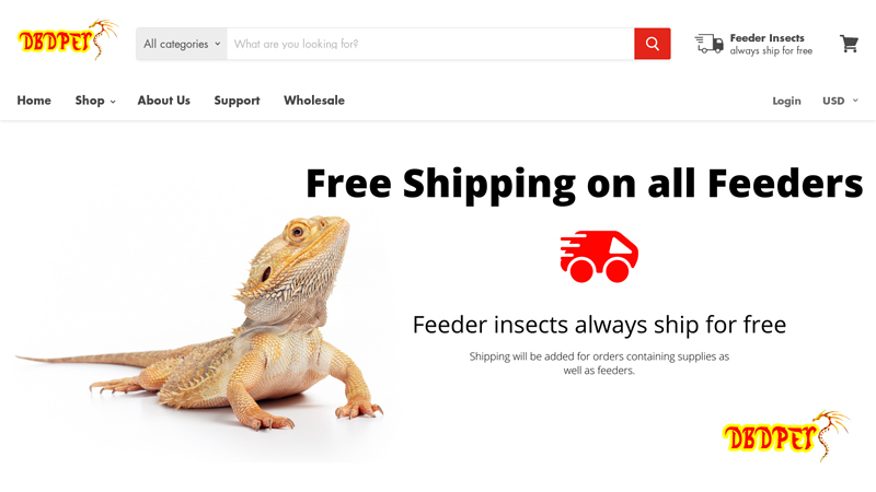 DBDPet | One Stop Online Reptile Shop | The Reptile Professionals