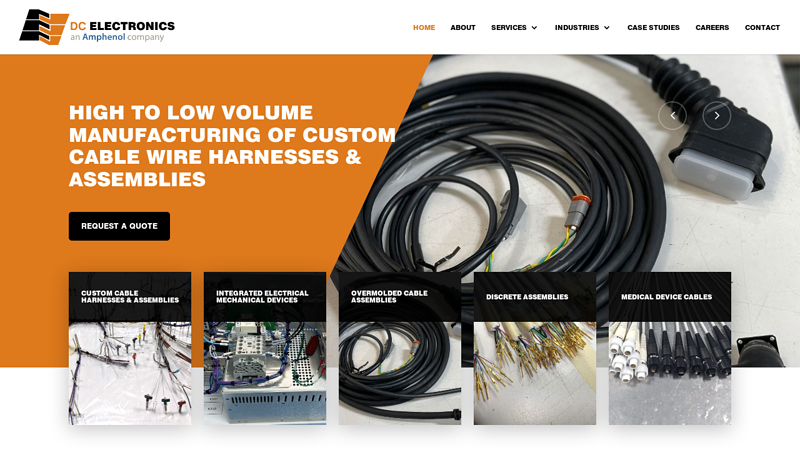 High/Low Volume Custom Cable Wire Harness & Assembly Manufacturing