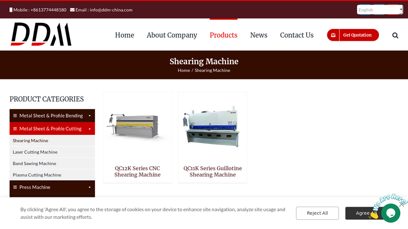Image of Hydraulic shearing machine manufacturers