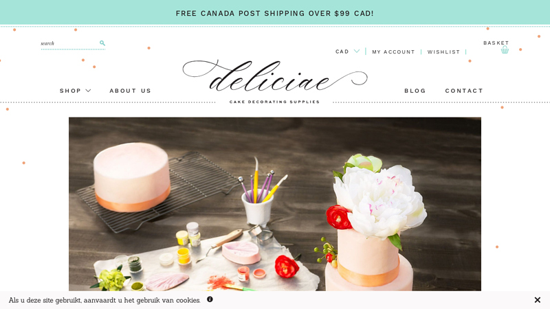 Cake Decorating Supplies | Deliciae