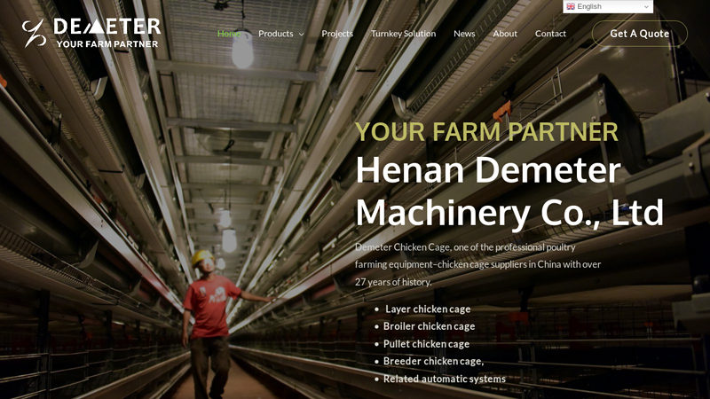 Image of Demeter Chicken Cage -- Chicken Cage Factory
