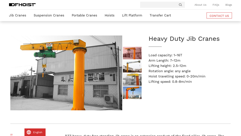 Image of Portable Crane Manufacturer, Supplier, Exporter In China