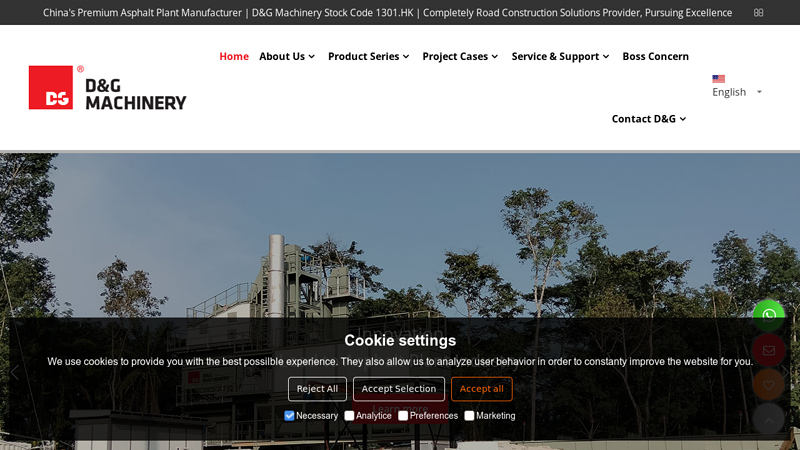 Image of Asphalt Plants for Sale | D&G China