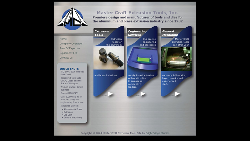 Extrusion Tool Manufacturer and Design : MasterCraft Extrusion Tools