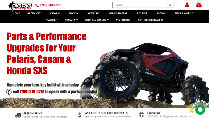 ATV and UTV Parts | Dig Rig Powersports