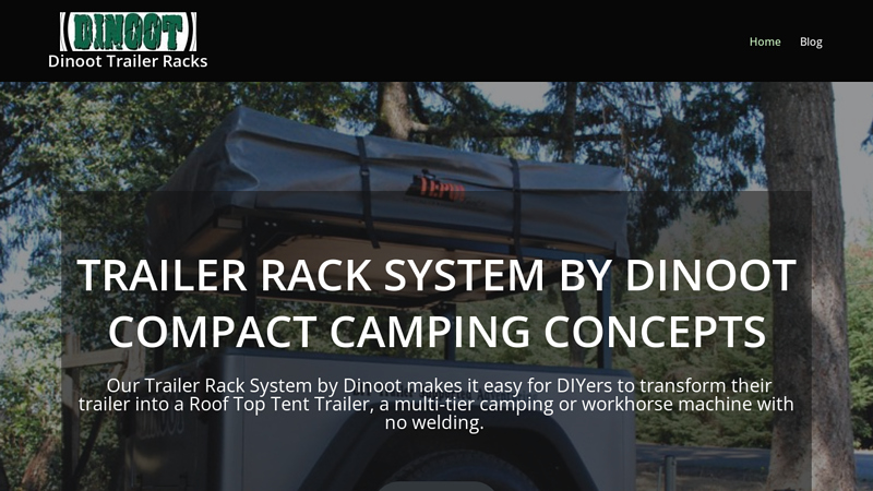 Image of Trailer Rack System By Dinoot Trailer Racks