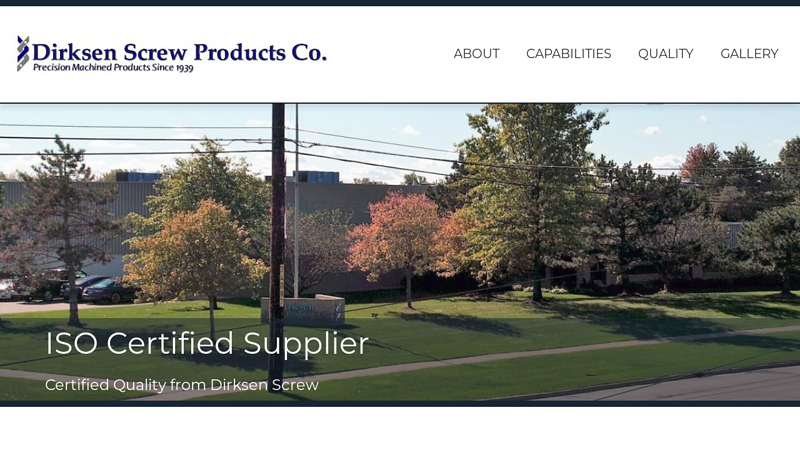 Dirksen Screw Products Company | Precision Machining