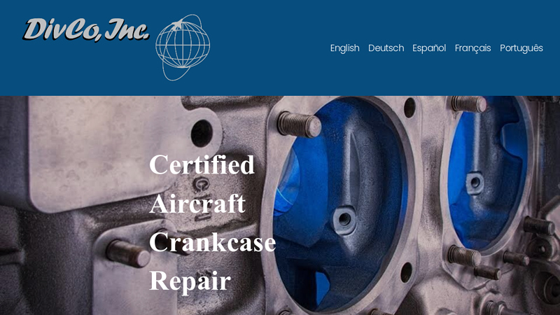 DivCo, Inc. - FAA Certified Aircraft Crankcase Repair