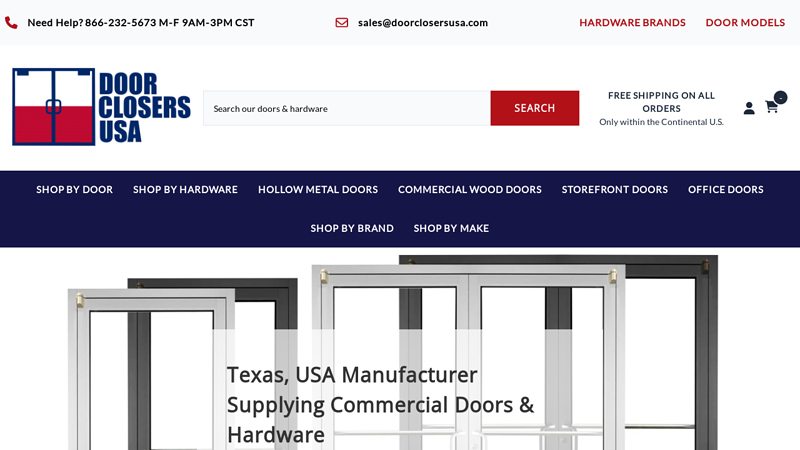 Commercial Door & Hardware Supplier | Door Closers USA