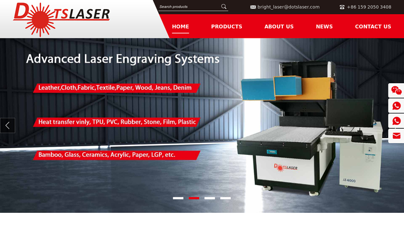 Image of CO2 and Fiber Laser Engraving Marking Machine Manufacturer in China