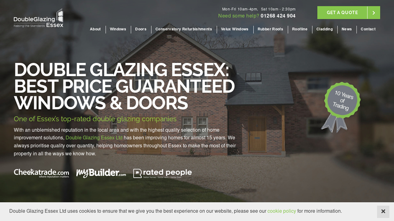 Double Glazing Essex: Best Price Guaranteed Windows & Doors