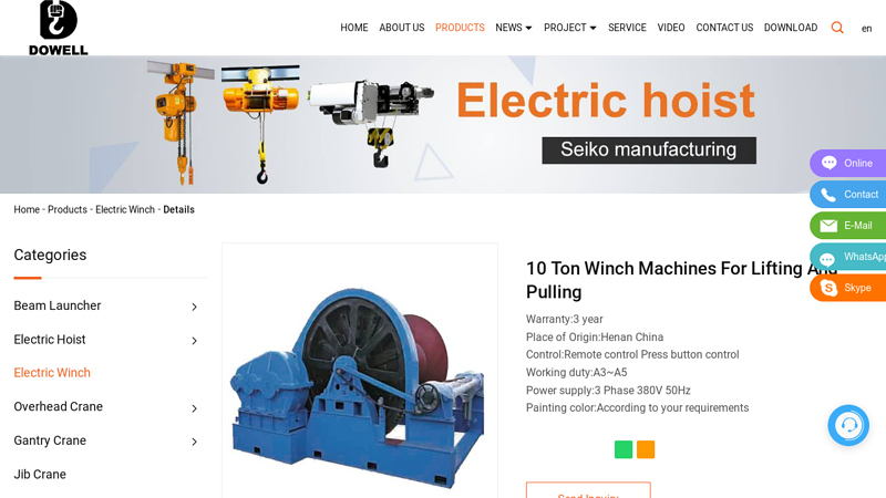 Image of China Beam Crane Manufacturers and Suppliers