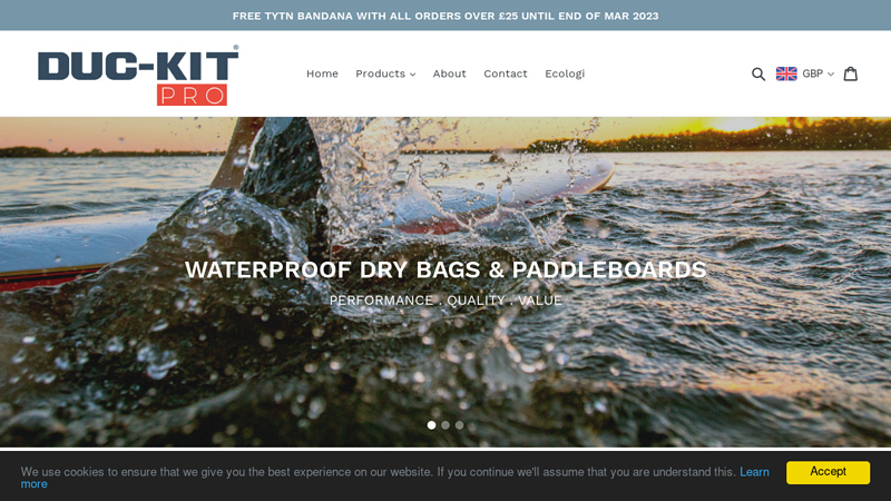 Duc-Kit Pro for the Best Dry Bags and Waterproof Gear