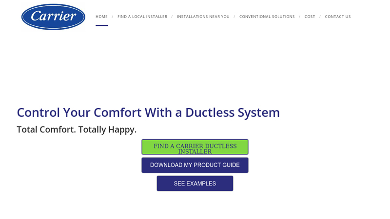 Home | Carrier Ductless