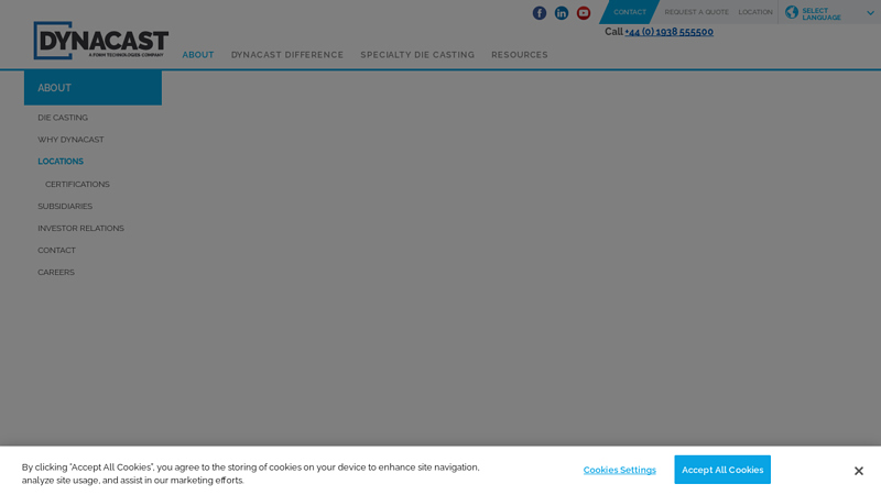 Image of Dynacast Dongguan | Die Casting | Die Cast Manufacturer