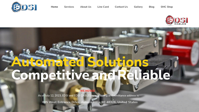 Supplier of Pneumatics, Cables & Control Panels in Michigan