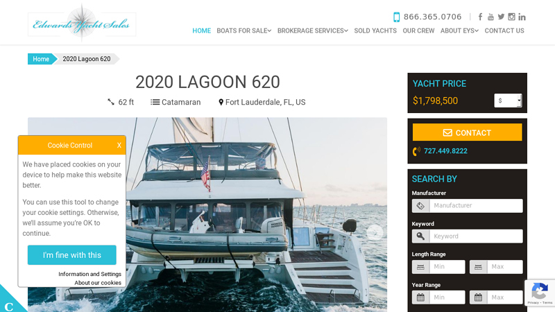Image of 2020 Lagoon 620 62 Boats for Sale