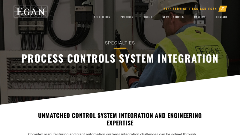 Image of Control System Integration and Industrial Automation Egan Company
