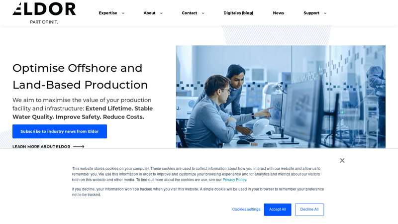 Eldor | Optimise Offshore- and Land-Based Production