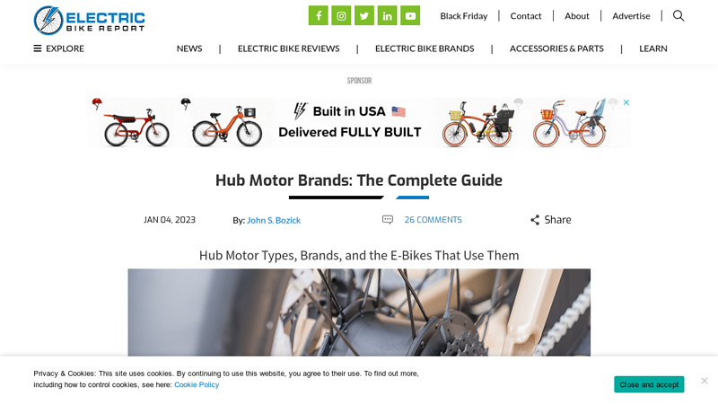Image of Hub Motor Brands: The Complete Guide | Electric Bike Report