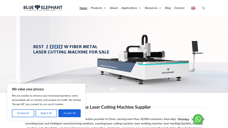 Image of Blue Elephant Laser