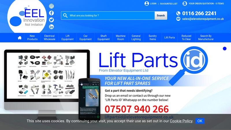 Elevator Equipment - Lift Equipment and Spare Parts