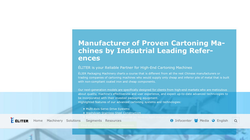 Image of Cartoning Machine Manufacturer