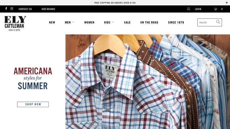 Authentic Western Wear Since 1878 | Ely Cattleman?