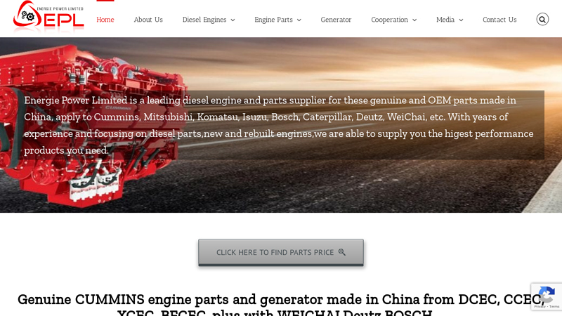 Image of Genuine CUMMINS Engine Parts|Generator In China