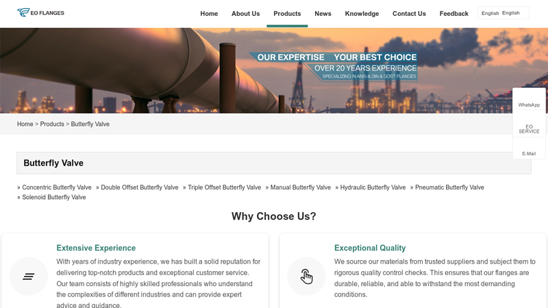 Image of China Butterfly Valve Manufacturers and Suppliers