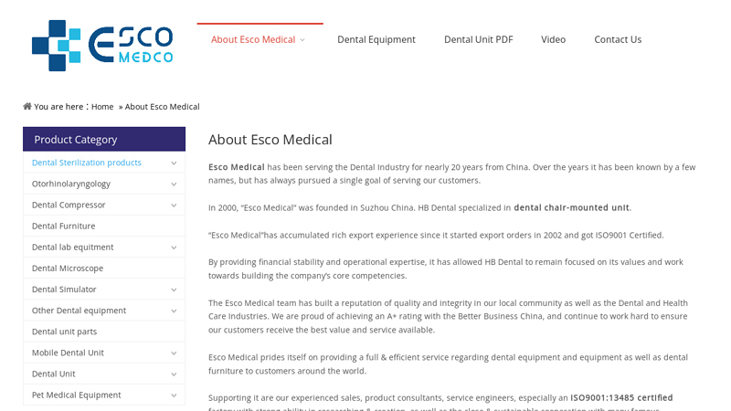 Image of China Leading Dental Chair Manufacturer