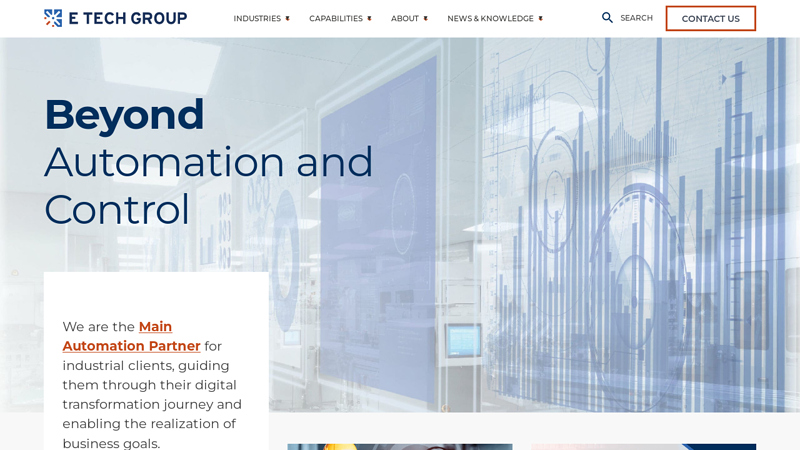 E Tech Group: Leading the Automation Industry Nationwide