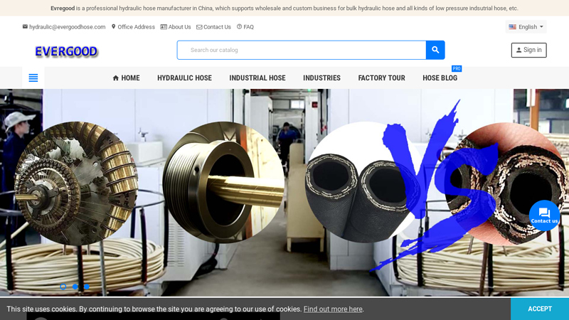 Image of evergoodhose Hydraulic Hose Manufacturer from China top Supplier