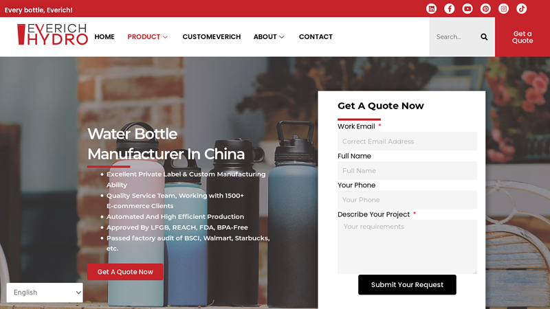 Image of Water Bottle Manufacturer in China