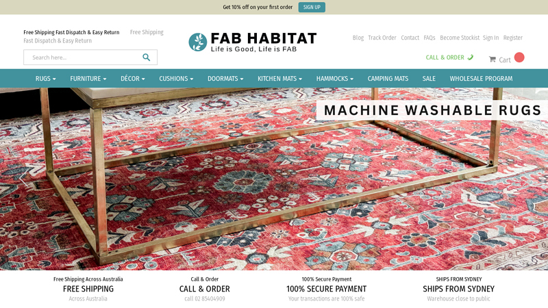 Homeware Store online in Australia | Wholesale Homewares | Fab Habitat