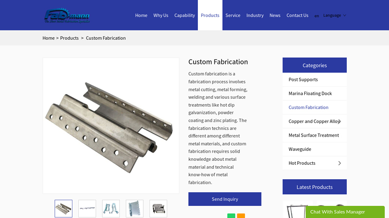 Image of China Sheet Metal Fabrication Manufacturers & Suppliers & Factory ...