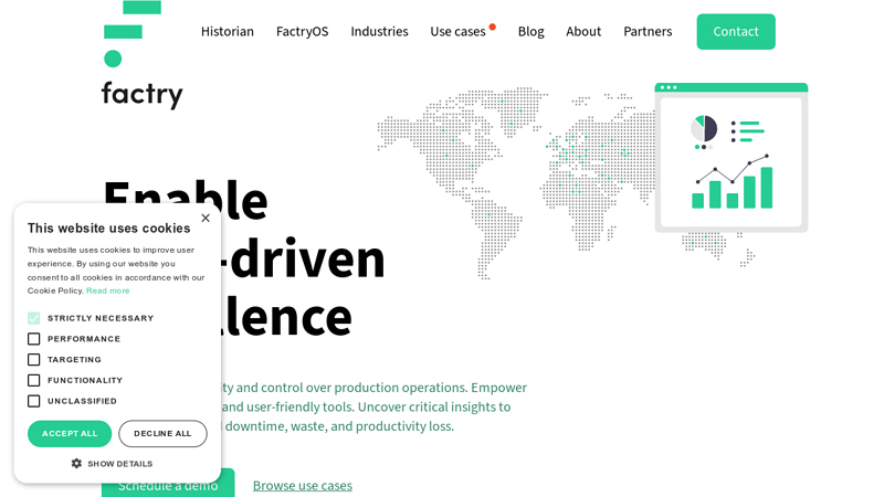 Industrial IoT (IIoT) solutions for smart industries C Factry