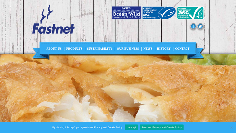 Fastnet Fish | Suppliers of frozen seafood | UK