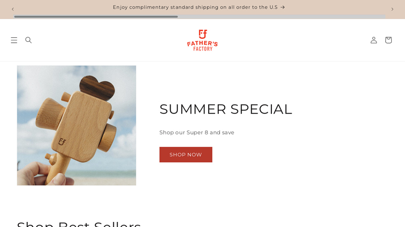 Wooden Toys - Wooden Toy Camera Collections C Father